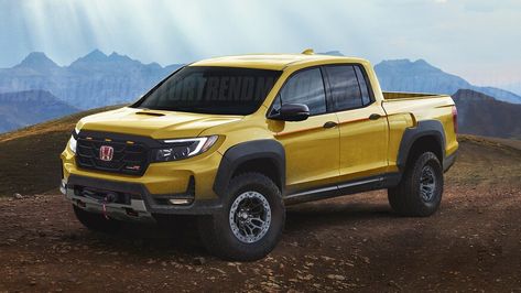 Honda Pickup, 2023 Honda Ridgeline, Honda New Car, Honda Type R, Baja Truck, Bronze Wheels, Chevy Colorado, Overland Vehicles, Honda Civic Type R