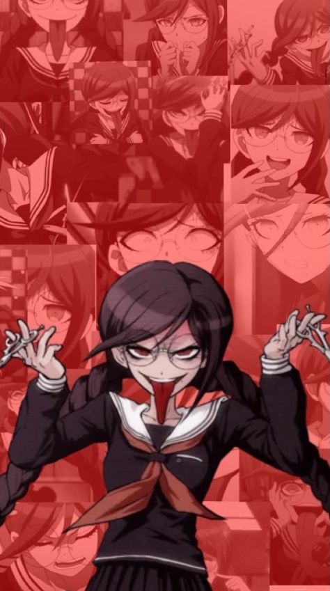 Look man i just like making wallpapers when im bored :p Danganronpa Toko Fukawa, Danganronpa Toko, Genocider Syo, Toko Fukawa, When Im Bored, Im Bored, Danganronpa, Aesthetic Wallpaper, Aesthetic Wallpapers