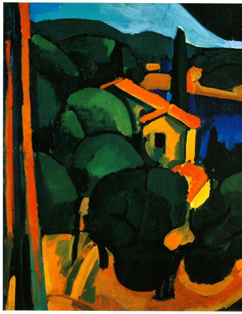 "Landscape, Andre Derain" Maurice De Vlaminck, Andre Derain, André Derain, Expressionist Painting, Fauvism, Paul Cezanne, Post Impressionism, Piet Mondrian, Cubism