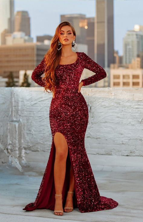 Glam prom dresses