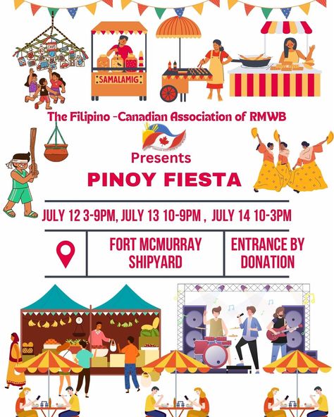 🎊 Today marks the beginning of the Pinoy Fiesta presented by the Fil-Can Association of RMWB. Happening at the Fort McMurray Shipyard, running from 3 PM to 9 PM. I will be there as a vendor TOMORROW from 10 AM to 9 PM, offering a special 10% discount on your total purchase for one day only, in support of Plastic Free July. 🌱 Our @photocliqueymm 📸 products are also included in this 1-DAY ONLY promotion (July 13), so be sure to stop by and take advantage of the offer. 😊 Website will be closed... Pinoy Fiesta, Self Portrait Studio, Fort Mcmurray, Plastic Free July, Filipino Culture, The Fort, July 12, Happy Thursday, Retail Therapy