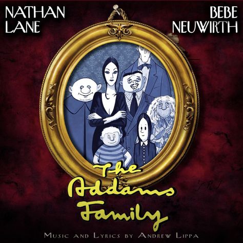 Addams Family Poster, Bebe Neuwirth, Addams Family Musical, Charles Addams, Family Logo, Broadway Plays, Adams Family, The Addams Family, Originals Cast