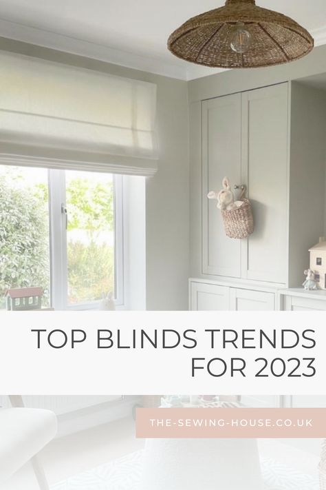 Stay ahead of the interior design curve with these blinds predictions for 2023. Trendy Blinds For Windows, Modern Blinds For Windows Living Room Fabric, Best Blinds For Living Room, Blind Trends 2023, Window Trends 2023, 2023 Window Covering Trends, Interior Blinds Ideas, 2023 Blinds, Window Blinds 2023