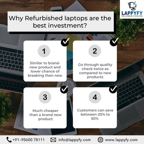 Why refurbished laptops are best investment? Buy best laptops in best prices... Connect with us on Facebook - https://www.facebook.com/gyancomputer www.lappyfy.com #lappyfy #gyancomputers #gyaneshtech #gyaneshtechtonics #hp #lenovolaptop #hplaptop #hp280pro #dell #i5 #bestlaptops #bestlaptopsindelhi #bestlaptopsindia #Tips #tiptomaintaincomputer #maintainencetip #refurbishedlaptop Microsoft Window, Computer Equipment, Refurbished Laptops, Laptop Cheap, Best Investment, Lenovo Laptop, Hp Laptop, Best Laptops, New Laptops