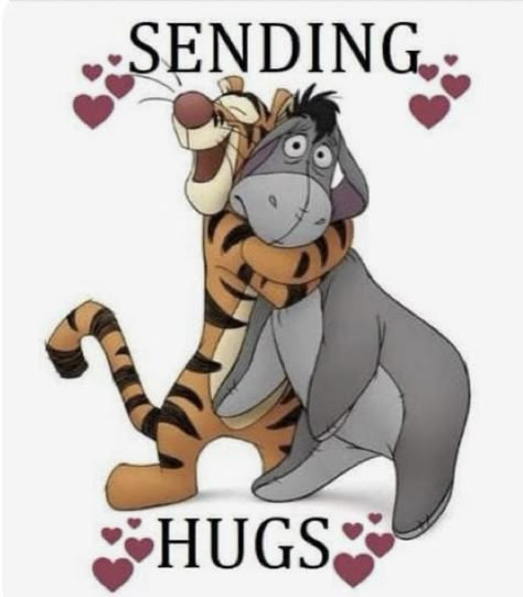 Eeyore Quotes, Ge Aldrig Upp, Special Friendship Quotes, Cool Animal Tattoos, Kisses Quotes, Hugs And Kisses Quotes, Special Friend Quotes, Funny Day Quotes, Thinking Of You Quotes