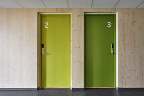 Gallery of Moholt Timber Towers / MDH Arkitekter - 9 Green Lockers, Trondheim Norway, Student Dorm, Brick Cladding, Student Housing, Wood Magazine, Student House, Swedish House, Concrete Structure