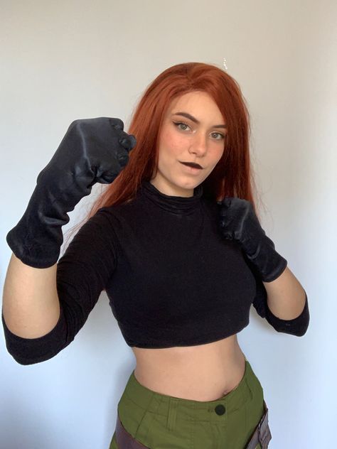 Kim Possible Make Up, Kim Possible Cosplay, Kim Possible, Club Color, Cosplay Characters, Disney Costumes, Cosplay Outfits, Black Widow, May 1