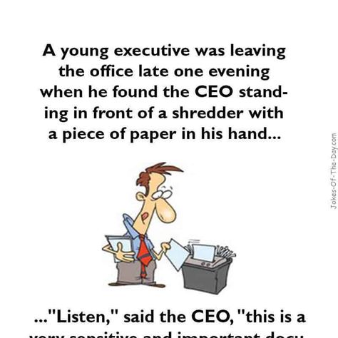 A young executive was leaving the office – #funny #joke – Jokes Of The Day Funny Office Jokes, Laugh Out Loud Jokes, Office Humour, Office Funny, Office Jokes, Joke Stories, Jokes Images, Joke Funny, Funny Long Jokes