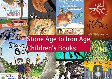 Stone Age To Iron Age Display, Stone Age Year 3, Stone Age Boy, Stone Age Ks2, Stone Age Display, Stone Age People, First Grade Books, Primary History, Kids Novels