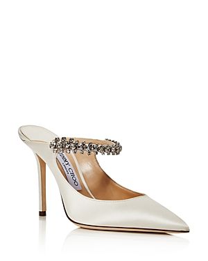 Jimmy Choo Bing, Clear High Heels, High Heel Mules, Jimmy Choo Heels, Bridal Heels, Wedding Shoes Heels, Exclusive Shoes, Heel Mules, Patent Leather Heels