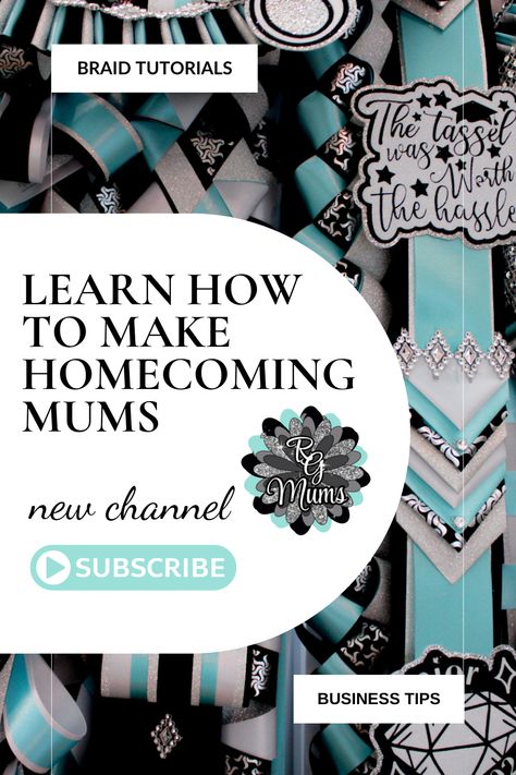 How to Make a Texas Homecoming Mum or Garter Mum Ribbon Tutorial, Hoco Mum Braids, Homecoming Mum Braids Tutorials, Homecoming Mums Diy Tutorials, How To Make Mums For Homecoming, Homecoming Mums Ideas Unique, Garter Mum, Homecoming Mum Braids, How To Make Mums