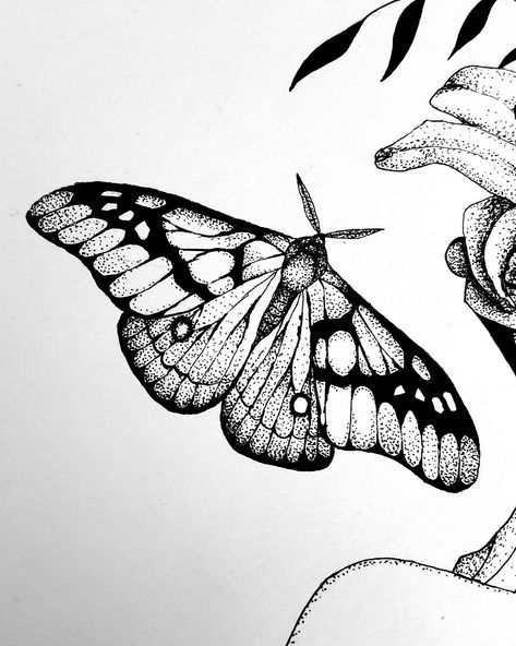 Unfinished piece, practicing my stippling🦋 . . . . #stippletattoo #stipplingart #tattoo #tattooapprentice Small Stippling Tattoo, Stippling Shading Tattoo, Stipple Shaded Tattoo, Stipple Shading Tattoo Design, Tattoos For Practice, Stippling Tattoo Design, Stipple Tattoo Design, Tattoo Shading Practice, Animals Tattoo Design