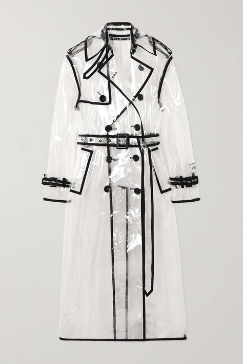 Trench Mania - ZOE Magazine Pvc Trench Coat, Transparent Clothing, Black Raincoat, African Print Fashion Dresses, Swimsuit Dress, African Print Fashion, Dolce E Gabbana, Rain Wear, Outerwear Coats