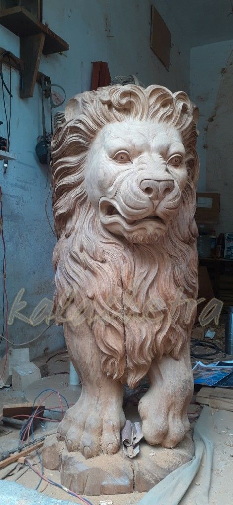 Teak wood carved  Lion Zbrush Models, Stair Case, Wooden Stairs, Wood Carved, Zbrush, Teak Wood, Teak, Lion, Stairs