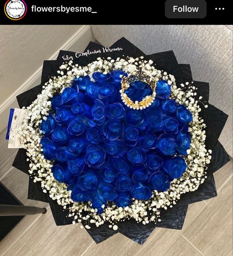 Quince Ramos Royal Blue, Royal Blue Roses Bouquet, Blue Glitter Roses Bouquet, Royal Blue Quince Bouquet, Royal Blue Ramo, Blue Glitter Roses, Forever Flower Bouquet, Blue Roses Bouquet Gift, Royal Blue Flower Bouquet