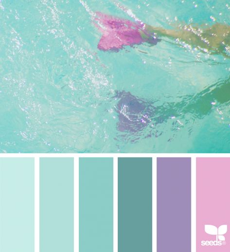 Color Swim ~ design seeds on Bloglovin’ Wedding Summer Colors, Seeds Color, Bed Dresser, Room Bench, Dresser Bed, Palette Design, Color Schemes Colour Palettes, Wardrobe Armoire, Theme Color