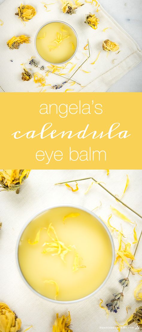 Last autumn Angela wrote in asking for a DIY version of an expensive calendula-infused eye balm she was using in Portugal. The ingredient list was beautiful, and as usual, the price tag was a touch shocking. So, with her enthusiasm … Continue reading → Calendula Balm, Face Cream Recipe, Diy Eye Cream, Face Balm, Natural Beauty Diy, Face Creams, Herbal Recipes, Ingredient List, Diy Cosmetics