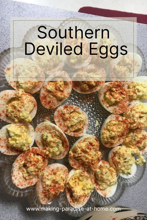 Southern Deviled Eggs Recipe, Thanksgiving Deviled Eggs, Deviled Egg Recipe, Southern Deviled Eggs, Devilled Eggs Recipe Best, Deviled Eggs Recipe Classic, Devilled Eggs, Thanksgiving Food Sides, Best Deviled Eggs