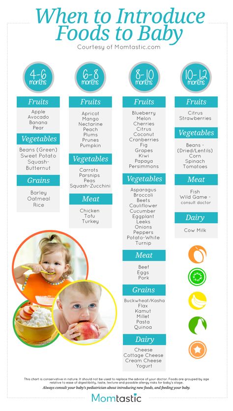 Click for a printer-friendly version! Perfect for Moms-to-be! Postpartum Hacks, Food Schedule, Perlengkapan Bayi Diy, Baby Fruit, Baby Help, Food Program, Baby Foods, Introducing Solids, Campervan Life