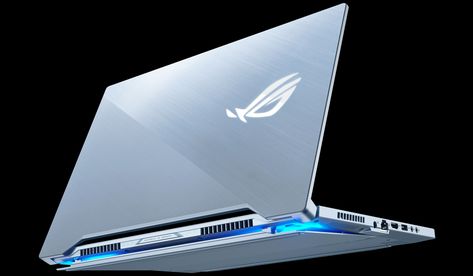 New ROG Zephyrus and Strix laptops chill out in Glacier Blue | ROG - Republic of Gamers Global Republic Of Gamers, Blue Laptop, Laptop Design, Asus Rog, New Laptops, Puzzle Solving, Graphics Card, Gaming Laptops, Core I7