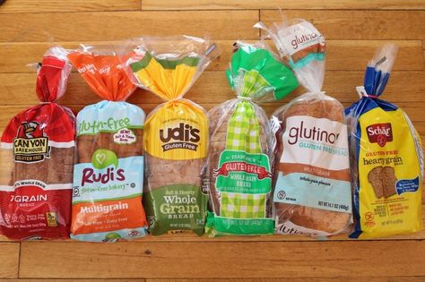 Are gluten free breads really that good without the gluten? Is it possible to replicate the taste of whole grain goodness? Find out here Gluten Free Bread Brands, Gluten Free Bread Recipe Easy, Gluten Free Breads, Gluten Free List, Gluten Free Chips, Gluten Free Vegan Bread, Tarte Vegan, Best Gluten Free Bread, Gluten Free Brands