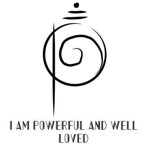 Reiki Tatoos, Powerful Symbols Spiritual, Love Sigil, I Am Powerful, Sigil Tattoo, Wiccan Symbols, Sigil Magic, Magic Symbols, Symbols And Meanings