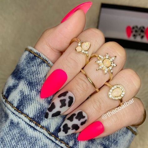 Western Nails, Country Nails, Cheetah Nails, Custom Press On Nails, Sassy Nails, Leopard Print Nails, Coffin Press On Nails, Simple Acrylic Nails, Animal Print Nails