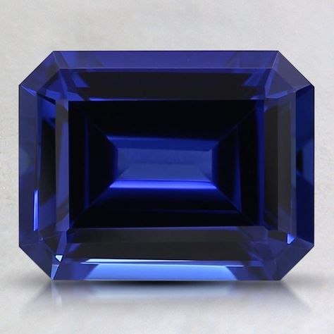 This 9.0 x 7.0 mm Blue Emerald Sapphire has been hand selected by our GIA-certified gemologists for its exceptional characteristics and rarity. Star Labs, 10 Million, Brilliant Earth, Sapphire Stone, Natural Sapphire, Faceted Gemstones, Emerald Cut, Mother Nature, Gravity