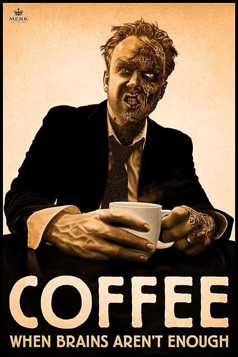 Zombie Poster, Zombie Coffee, Coffee Zone, Detail Oriented, Zombie Art, Coffee Talk, Creative Concept, Dark Coffee, Creating Content