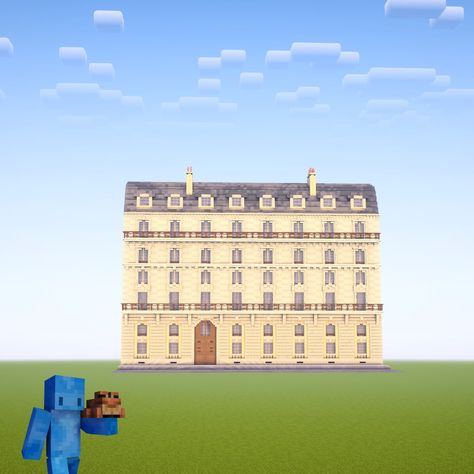 Parisian Building Should I build more houses like this in the future? > What do you think > Shaders : Complementary #minecraft #minecraftbuildings #minecraftbuilds Minecraft Harbor, Minecraft Inspo, Minecraft Buildings, Minecraft Architecture, Our World, Minecraft, Thinking Of You, Architecture, Building