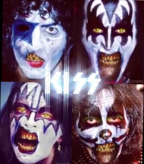 Kiss......... Kiss Group, Dynamic Posing, Kiss Artwork, Eric Singer, Scooby Doo Movie, Football 49ers, Eric Carr, Christmas Kiss, Rock Band Posters