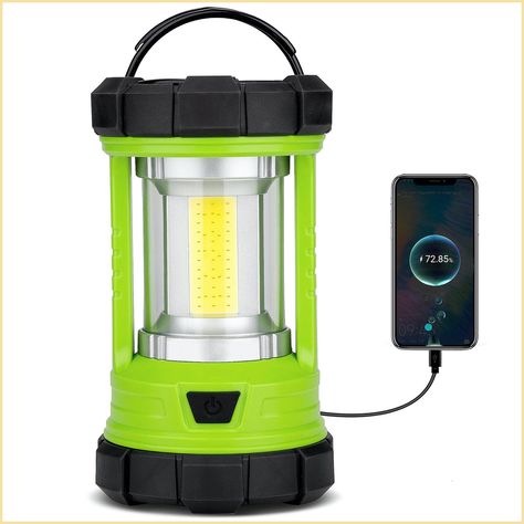 Rechargeable Camping Lantern, 3000LM 5 Light Modes Camping Light 4400 Capacity Phone Charger LED Impact-Resistant Flashlight Camping Accesorios, Led Camping Lantern, Camping Lamp, Camping Lantern, Tent Lighting, Rechargeable Flashlight, Natural Disaster, Camping Lanterns, Led Lantern