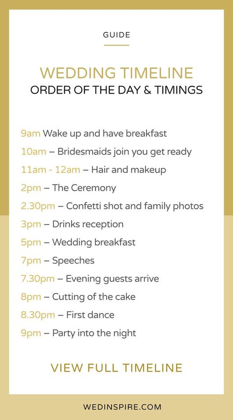 Weddings can take months, sometimes years of planning, and yet they go in a flash! Which is why it’s useful to think about your wedding […] Wedding Timeline 1pm Ceremony, 2pm Wedding Ceremony Timeline, Wedding Day Timeline 2pm Ceremony No First Look, Wedding Timeline For 2pm Ceremony, Wedding Day Schedule Uk, Wedding Timeline Day Of 1pm Ceremony, 2pm Ceremony Wedding Timeline, Wedding Timeline Day Of 2pm Ceremony, Wedding Day Timeline 2pm Ceremony