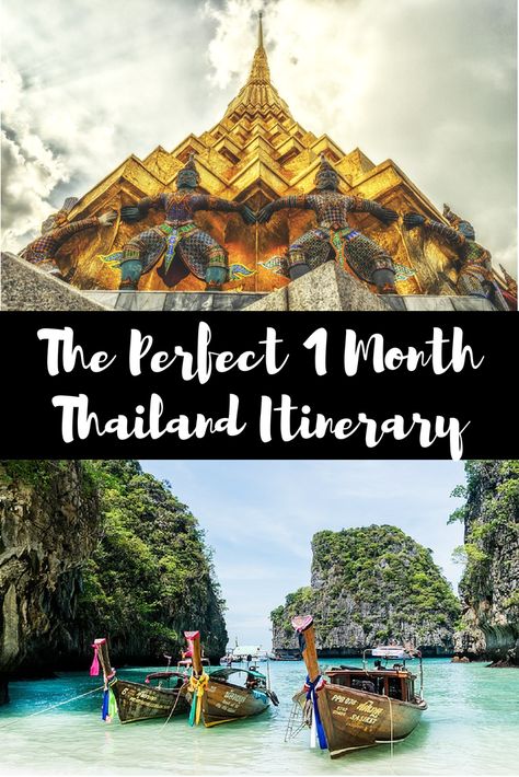 The Ultimate 1 Month Backpacking Thailand Itinerary and Route - Global Gallivanting Travel Blog Thailand 1 Month Itinerary, Chiang Mai Travel, Thailand Destinations, Backpacking Routes, Thailand Itinerary, Australia Backpacking, India Travel Guide, Thailand Backpacking, Japan Itinerary