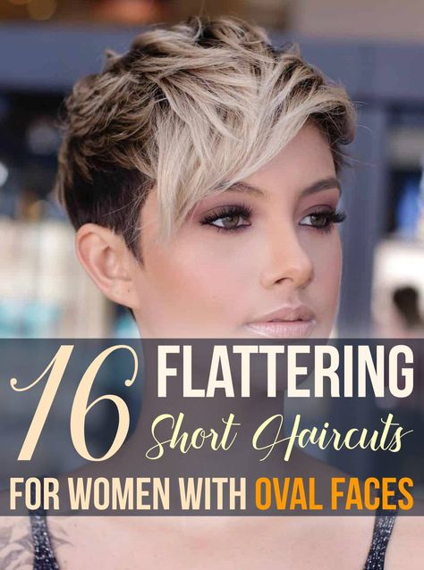 Your face shape can have a big effect on the hairstyles that suit you. There are plenty of great short hairstyles for oval faces, so you should be able to find a cut that works with your face. Finding the right cut can give you a big confidence boost. Short Hairstyle Women With Oval Face, Short Hair Cuts Oval Face Shape, Short Hairstyle Women Oval Face Shape, Short Hair Cuts For Oval Faces Women, Short Hairstyles For Oval Face Shape, Short Hair For Oval Face Shape, Short Hairstyles For Oval Face, Short Hairstyles For Oval Faces, Oval Face Haircuts Short