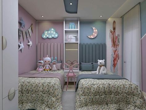 Baby Boy And Girl Shared Room, Girl Boy Room Shared Bedrooms, Boy And Girl Room Ideas Shared Bedrooms, Boys And Girls Shared Room, Unisex Kids Bedroom, Kids Room Design Small Space, Boy And Girl Shared Room, Kids Bedroom Furniture Design, Boy And Girl Shared Bedroom