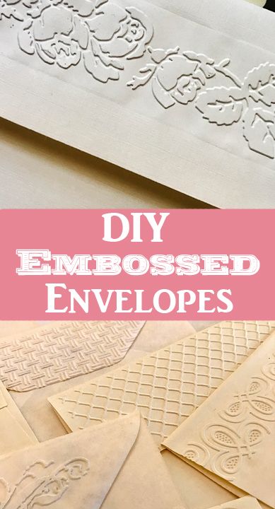 Learn how to dress up your correspondence, with this elegant envelope embossing tutorial, by Rebecca Parsons, for Graphics Fairy. Great DIY technique for Weddings! Embossing Projects, Handmade Embossed Cards, Embossing Paper, Embossed Greeting Cards Diy, How To Make Embossing Folders, Diy Embossing, Diy Embossed Cards, How To Emboss Paper, Paper Embossing