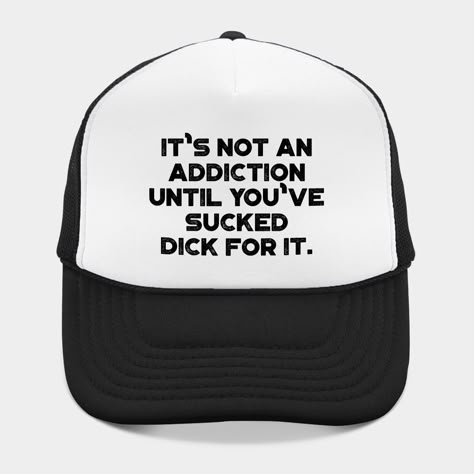 Funny Trucker Hat Quotes, Inappropriate Trucker Hats, Funny Trucker Hats For Women, Funny Hats For Adults, Funny Trucker Hats, Sarcastic Clothing, Funny Trucker Hat, Pink Trucker Hat, Funny Vinyl Decals