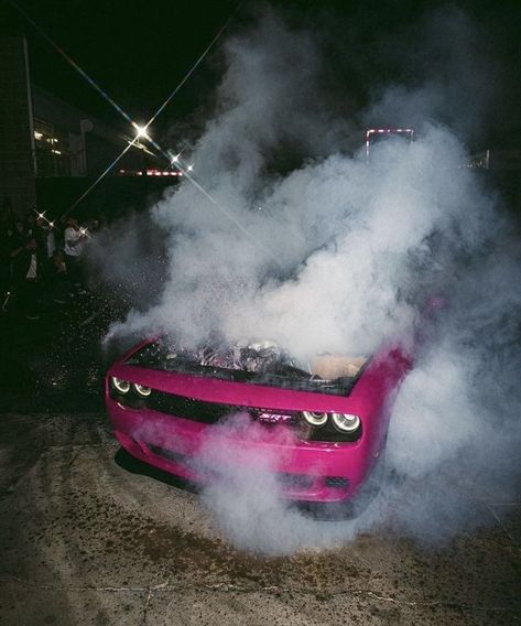 Hellcat wallpaper aesthetic Hell Cat Wallpaper, Dream Astethic, Dodge Aesthetic, Dodge Charger Aesthetic Wallpaper, Hellcat Aesthetic, Pink Challenger, Hellcat Wallpaper, Pink Hellcat, Doge Challenger