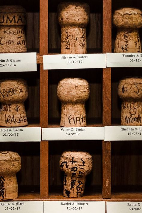 Cork Collection Display, Modern Winery Interior Design, Wine Exhibition Design, Wine Cork Collection Display, Cork Display Ideas, Wine Cork Display, Wine Cellar Closet, Cork Display, Cozy Reading Chair