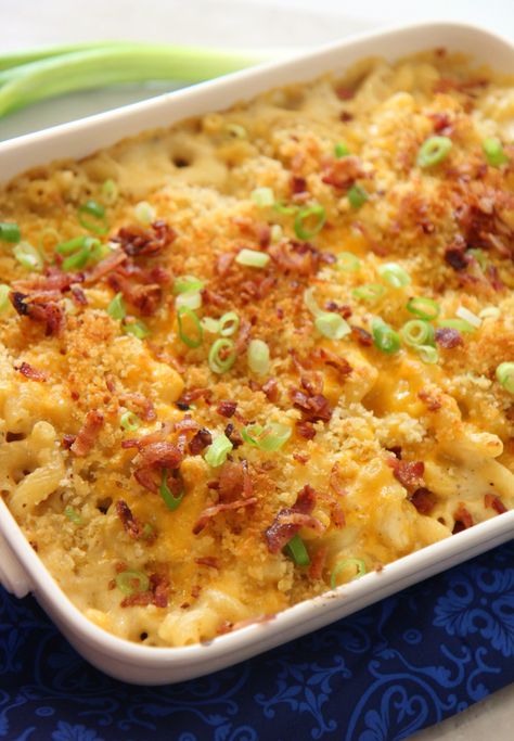 Loaded Mac & Cheese Loaded Mac And Cheese, Pasta Meals, Lobster Mac And Cheese, Mac Cheese Recipes, Pasta Dinners, Holiday Meals, Perfect Pasta, Mac Cheese, Mac N Cheese Recipe