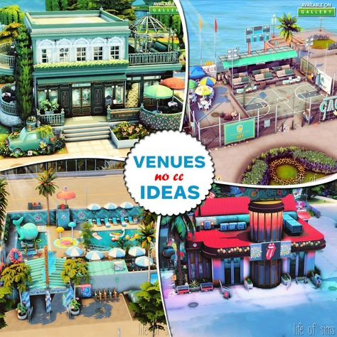 life of sims (@lifeofsimsyt) on X Community Lot Sims 4, Sims 4 Hangout Lot, Sims 4 Neighborhood Lot, Sims 4 Lot Ideas, Sims 4 Public Lots, Sims 4 Lots Community, Sims 4 Community Lots Ideas, Sims 4 Club, Sims 4 Community Lots