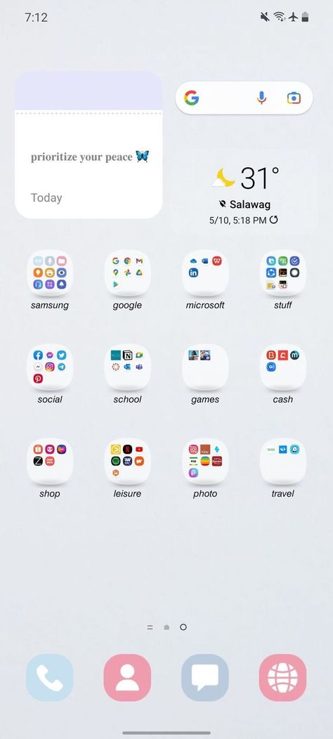 App Organization Android, Samsung Apps Organization, Aesthetic Android Organization, Samsung Phone Organization, Samsung Phone Organization Ideas, App Organization Iphone Aesthetic Icons, Homescreen Organization Android, Phone App Organization, Android Organization Apps