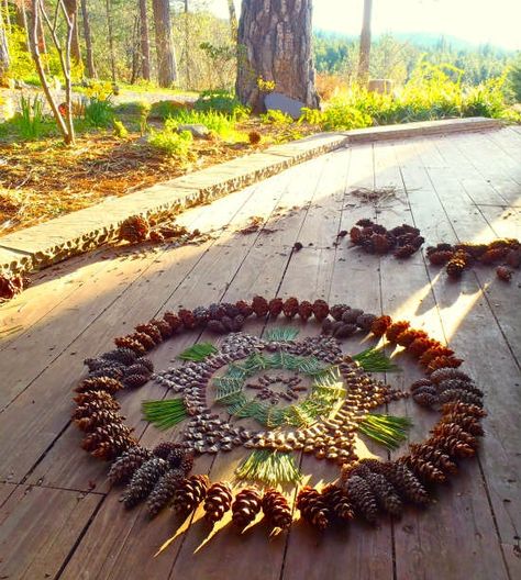 Nature Mandala, Ephemeral Art, Repurposed Art, Deco Nature, Witchy Crafts, Earth Art, Reggio Emilia, Nature Activities, Nature Crafts