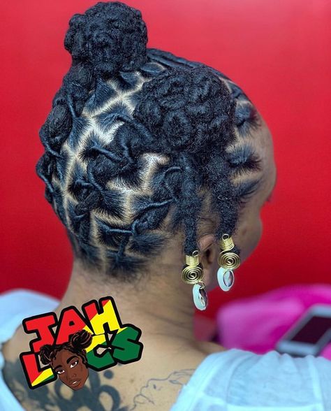 Lox Styles, Microlocs Styles, Locks Hairstyle, Locs Updo, Real Locs, Loc Updos, Natural Hair Maintenance, Loc Nation, Dreadlocks Styles