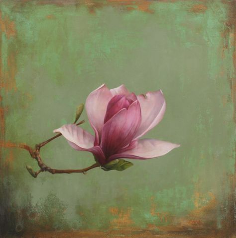 Tyler Swain: Magnolia Bloom Magnolia Paint, Watercolor Flower Art, 수채화 그림, Watercolor Flowers Paintings, Oil Painting Flowers, Flower Art Painting, Watercolor Inspiration, Arte Floral, Tree Art