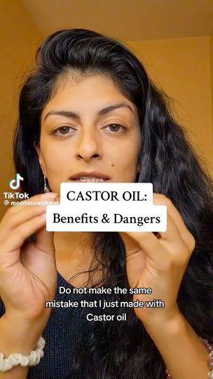 Castor oil…yes or no? What’s been your experience? A powerful natural wellness tool when used properly and effectively for detox and recovery 🙏🏻 | Castor oil…yes or no? What’s been your experience? Let me know in the comments. This is Meditate With Mal from TikTok sharing her experience 🌻 It is a... | By From Chronic To Cured Wellness | Facebook Naval Oiling Castor Oil, Castor Oil For Skin Tightening, Castor Oil For Face Skin Care, How To Use Castor Oil, Castor Oil Before And After, Castor Oil On Face Overnight, Castor Oil In Belly Button Benefits, Castor Oil On Face, Caster Oil Uses