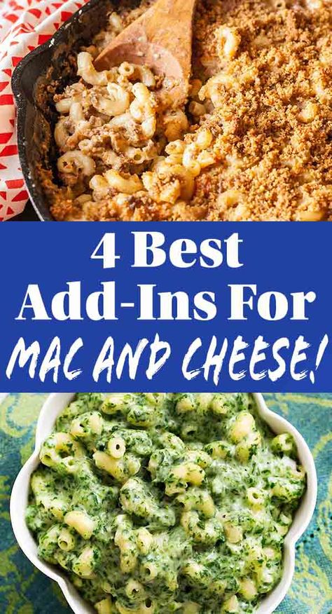 Annies Mac And Cheese Recipes, Grown Up Mac And Cheese Recipes, Macaroni And Cheese Add Ins, Add Ins For Mac And Cheese, Annies Mac And Cheese Ideas, Mac And Cheese Add Ins Boxed, Mac And Cheese Box Add Ins, Mac And Cheese Mix Ins, What To Add To Mac And Cheese