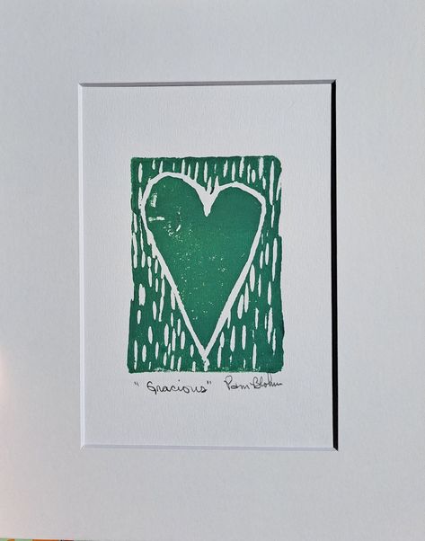 Block Print Cards, Heart Linocut, Lino Cut Prints, Lino Print Artists, Linoleum Print, Linoleum Block Printing, Lino Art, Linoleum Block, Lino Cut