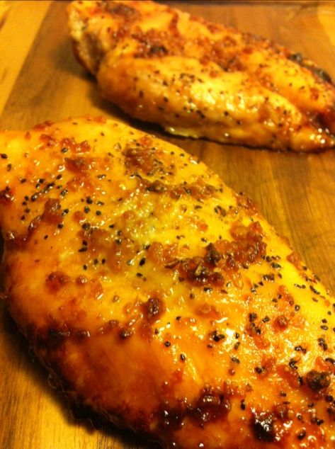 Sweet Garlic Chicken, S'mores, Think Food, Baked Chicken Recipes, Garlic Chicken, Poultry Recipes, Main Meals, Chicken Breasts, Main Dish Recipes